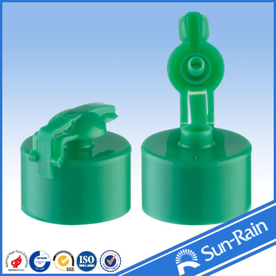 Yeşil 24/410 Plastik Şişe Kapağı boş şişe için, sıkıca oturan kapak