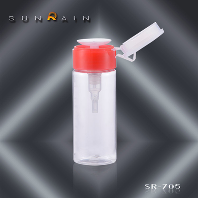 Aseton tırnak cilası sökücü pompa dağıtıcı şişe 100ml 150ml, tırnak cilası dağıtıcısı