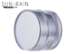 Gümüş çoklu kapasiteli kozmetik krem ​​kavanozlar Plastik boş kaplar SR-2309A