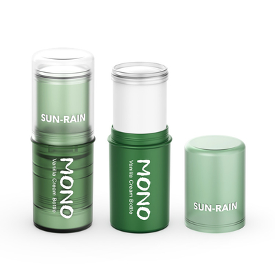 8g 15g Ekolojik Arkadaşça Boş PP Mono Tüm Plastik Deodorant Stick Şişe Kalın Krem için