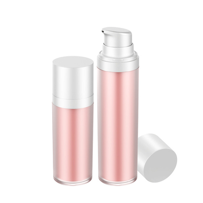 30 ml 50 ml Pompa PET Ambalaj Kozmetik Değiştirilebilir Yeniden Doldurulabilir PET Çift Duvarlı Yüz Kremi Şişe