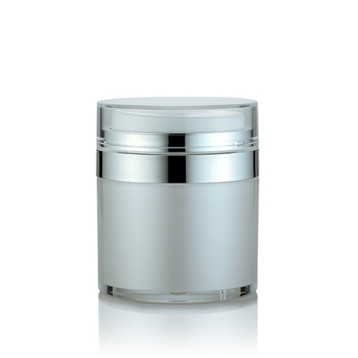 Ücretsiz Örnek 50ml Temel Serum Losyon için Yeniden Doldurulabilir Havasız Pompa Şişesi