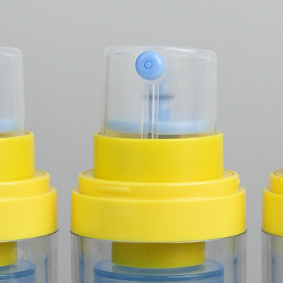 Üreticiler Çift Duvarlı PET Şişe Yeniden Doldurulabilir Taze Tutulabilen 30ml Havasız Pompa Şişesi