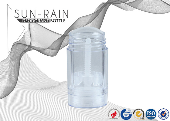 Plastik Yuvarlak 30ml Boş Deodorant Konteynerler, Plastik Kozmetik Ambalaj SR1002A